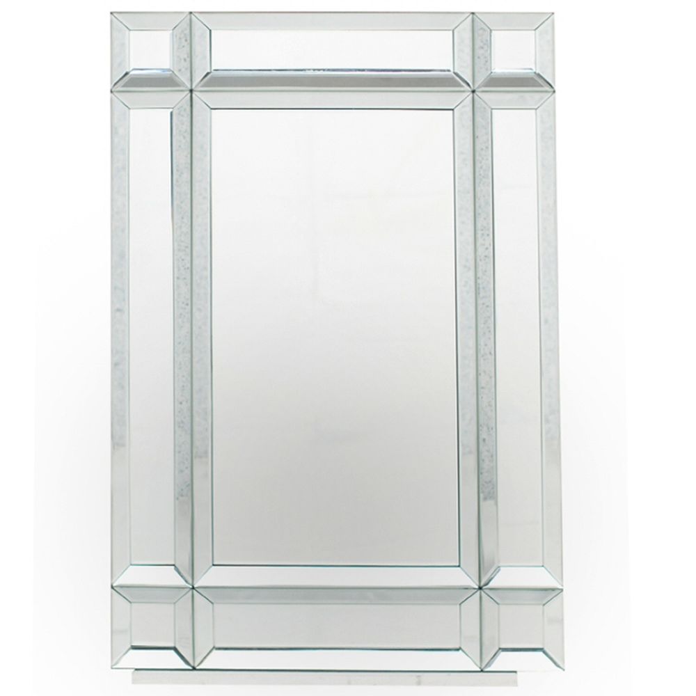 Pacific Lifestyle Mirrored Glass Oblong Wall Mirror - Old Railway Line Garden Centre