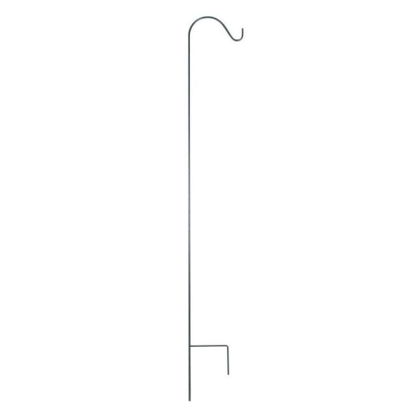 Panacea 162cm (64") Black Single Shepherds Hook - Old Railway Line Garden Centre