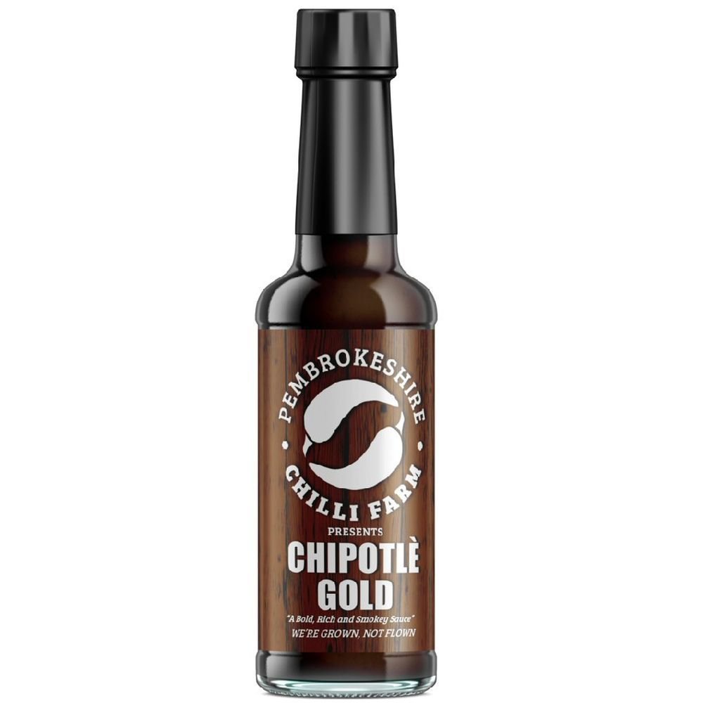 Pembrokeshire Chilli Farm 165g Chipotle Gold Sauce - Old Railway Line Garden Centre