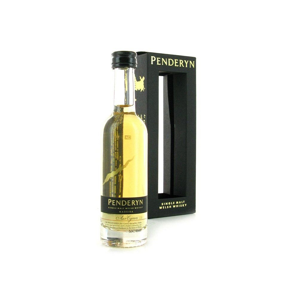 Penderyn 5cl Single Malt Madeira Whisky - Boxed - Old Railway Line Garden Centre