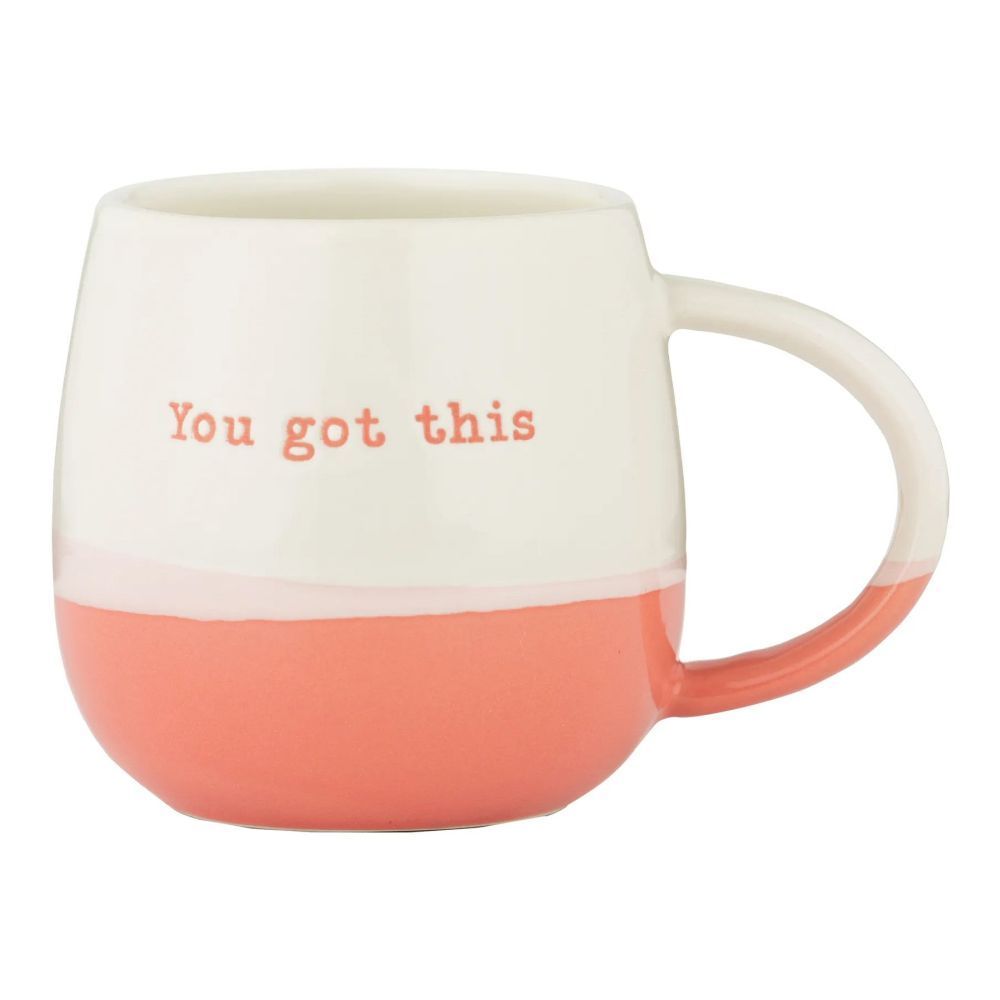 Price & Kensington 340ml Two Tone 'You Got this' Coffee Mug - Old Railway Line Garden Centre