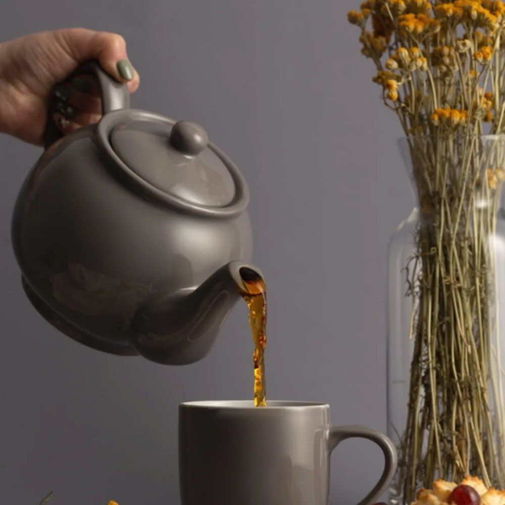 Price & Kensington Charcoal Grey 6 Cup Tea Pot - Old Railway Line Garden Centre