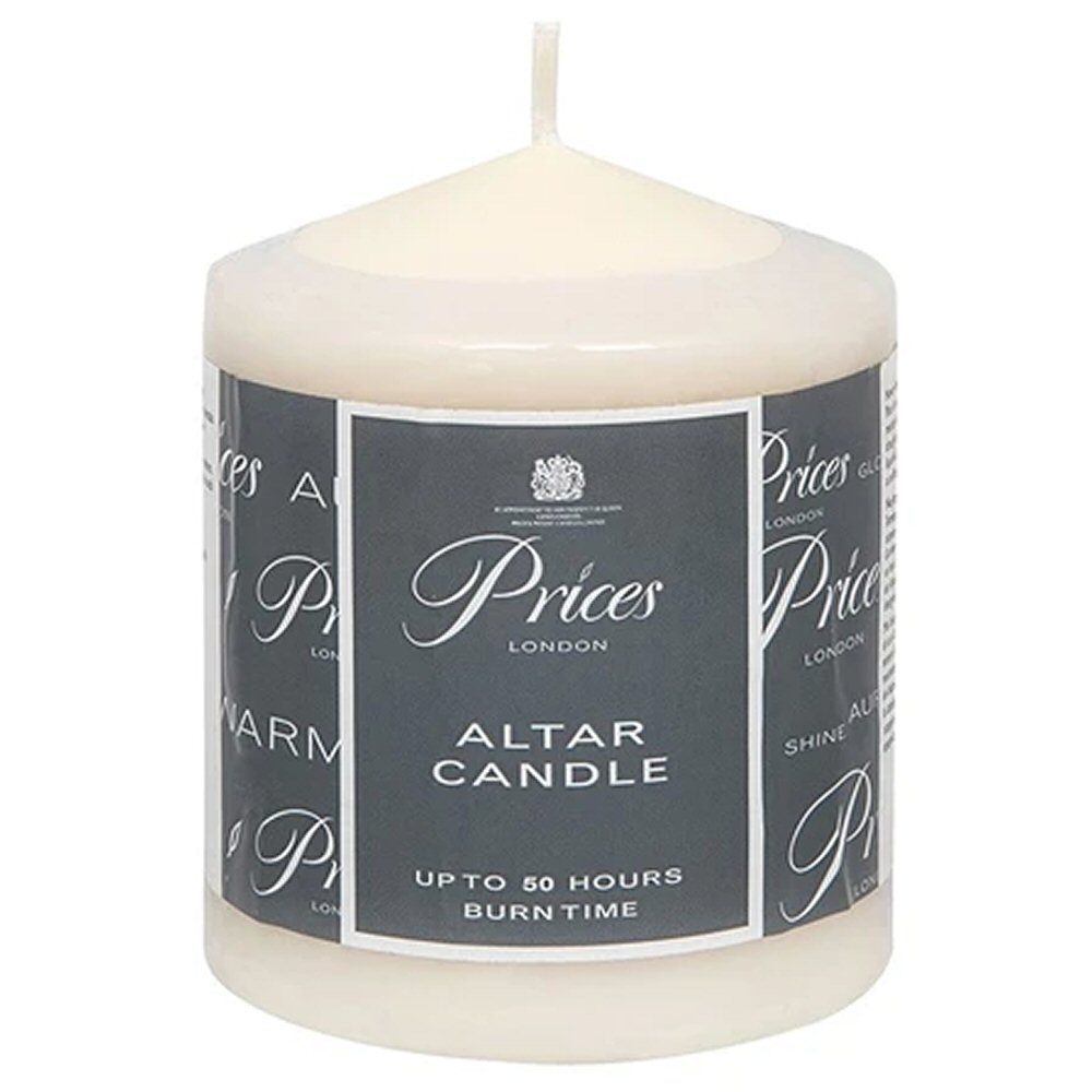 Price's 10cm Altar Candle - Old Railway Line Garden Centre