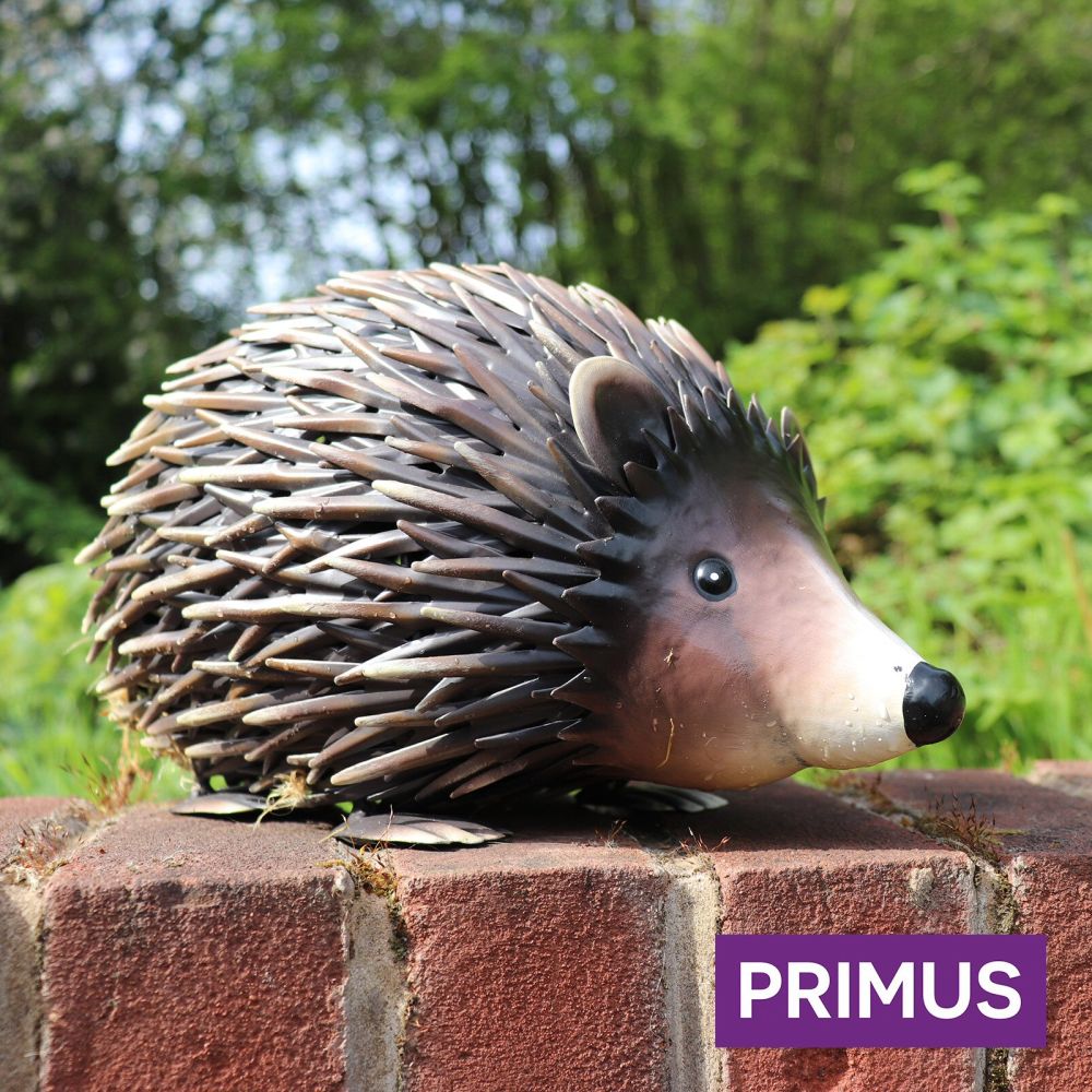 Primus Metal Woodland Hedgehog - Old Railway Line Garden Centre