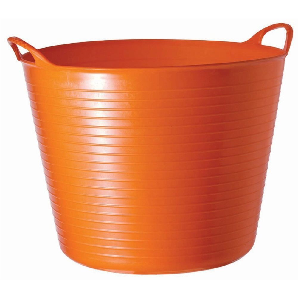Red Gorilla 38L Large Orange Tubtrug - Old Railway Line Garden Centre