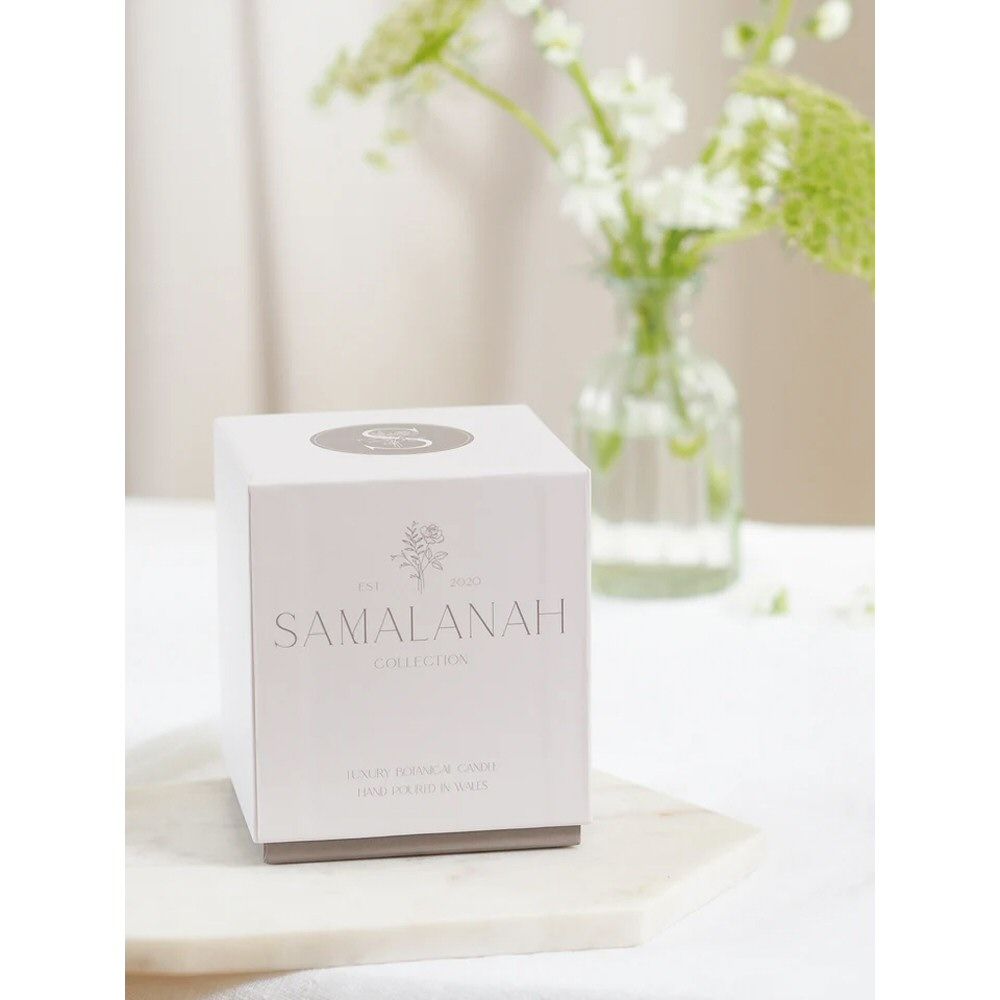 Samalanah Collection Wild Plumb & Rhubarb Botanical Candle - Old Railway Line Garden Centre