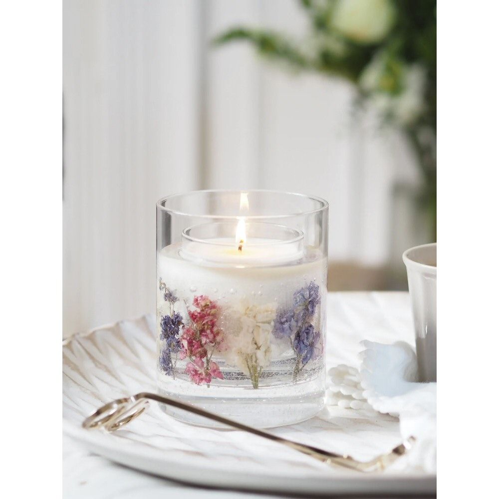 Samalanah Collection Wild Plumb & Rhubarb Botanical Candle - Old Railway Line Garden Centre