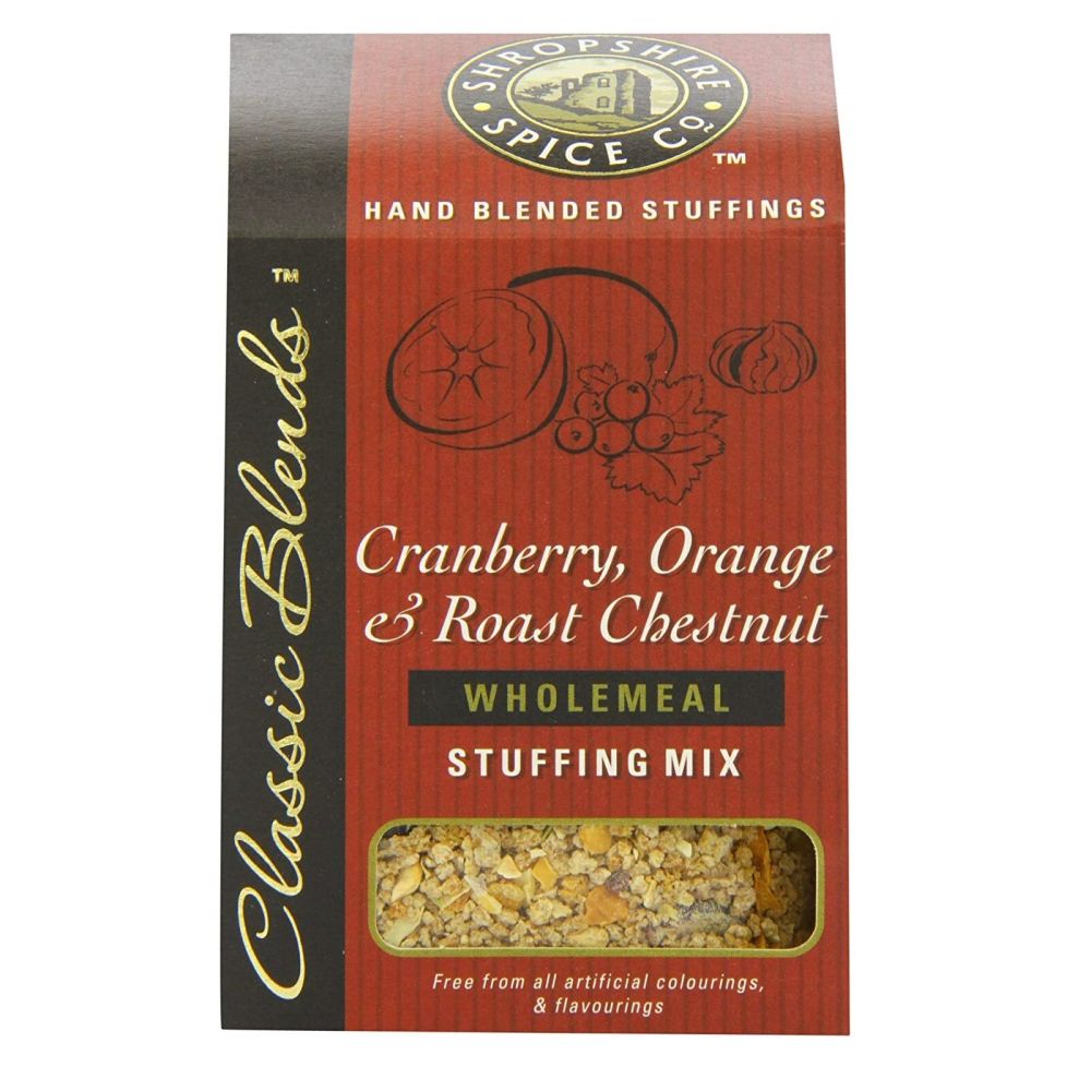 Shropshire Spice 150g Cranberry Orange & Roast Chestnut Stuffing