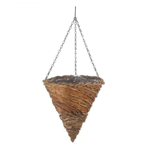 Smart Garden 12" Rafiki Cone Hanging Basket - Old Railway Line Garden Centre