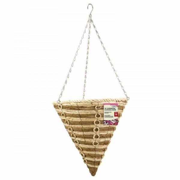 Smart Garden 14" Corn Rope Cone Basket - Old Railway Line Garden Centre