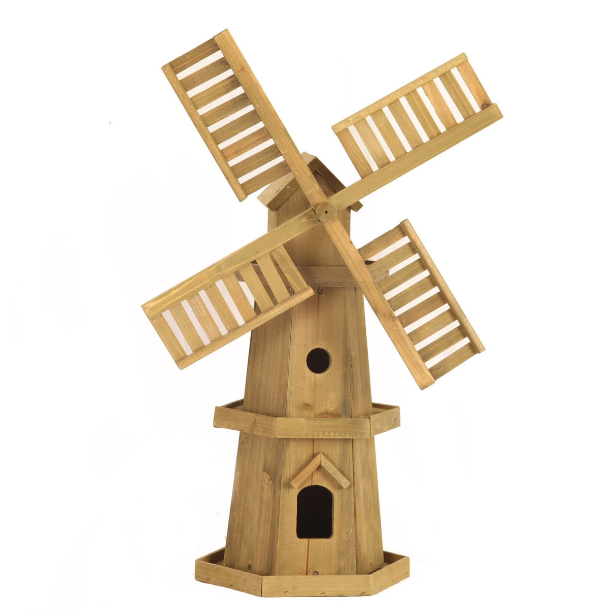 Smart Garden 55cm Giant Woodland Wooden Windmill - Old Railway Line Garden Centre