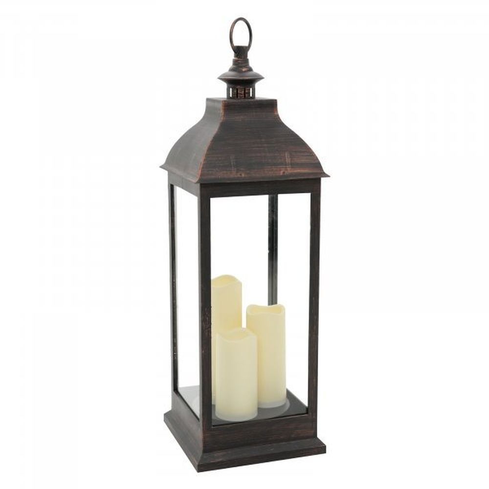 Smart Garden Giant Copper Battery Lantern - Old Railway Line Garden Centre