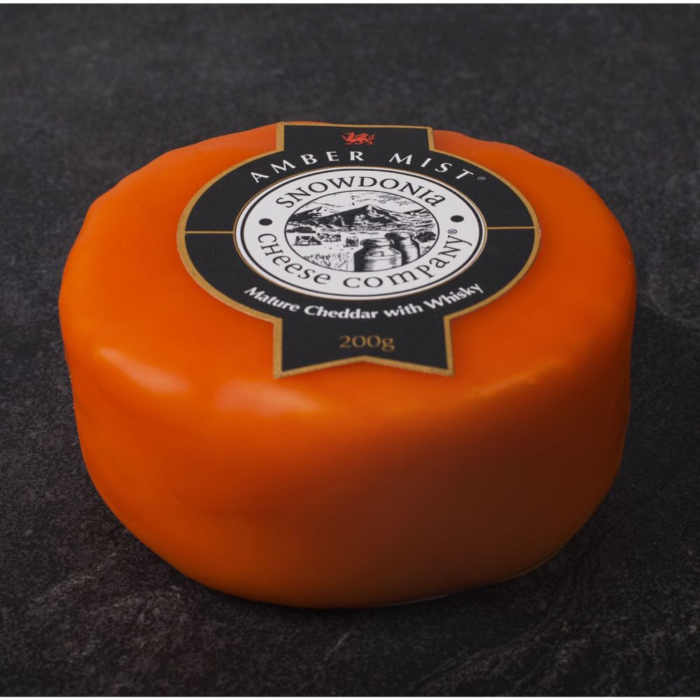 Snowdonia Cheese Company 200g Mini Amber Mist Cheddar - Old Railway Line Garden Centre