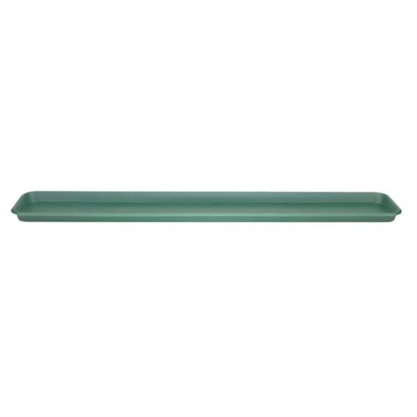 Stewarts 100cm Green Terrace Plastic Trough Tray - Old Railway Line Garden Centre