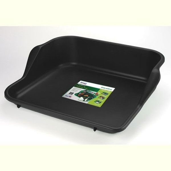 Stewarts 64.5cm Black Plastic Garden Potting Tray - Old Railway Line Garden Centre