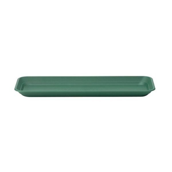 Stewarts 70cm Green Balconniere Plastic Trough Tray - Old Railway Line Garden Centre
