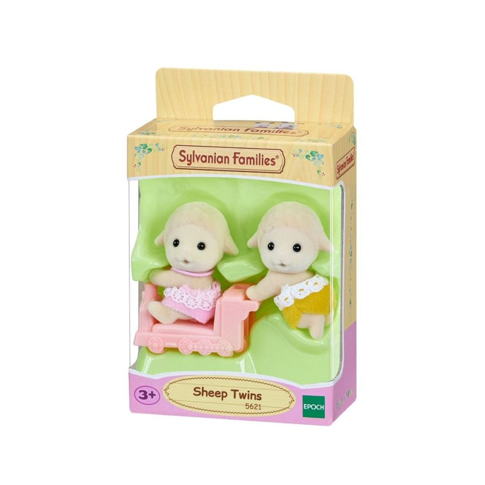 Sylvanian Families Sheep Twins - 5621 - Old Railway Line Garden Centre