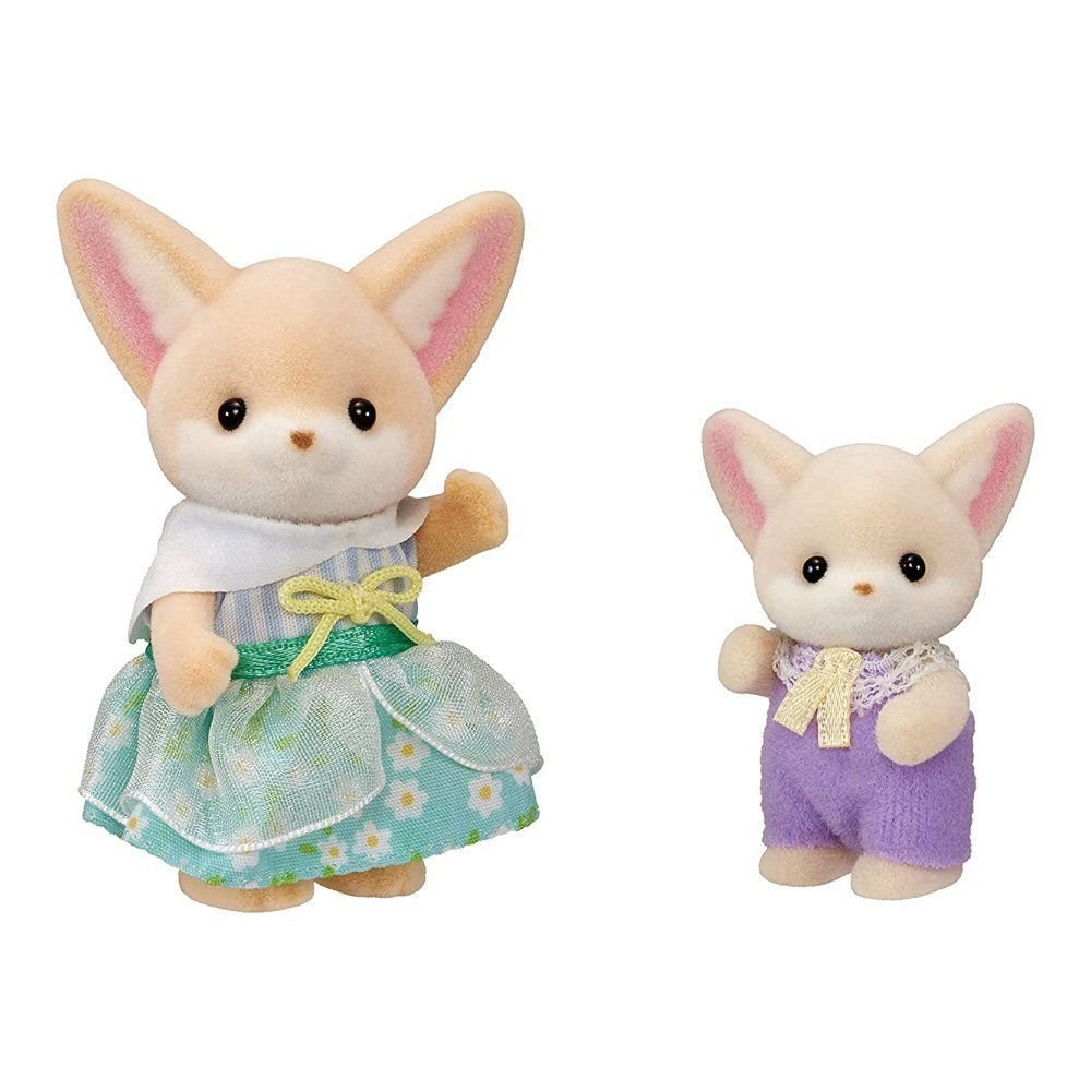 Sylvanian Families Sunny Picnic Set Fennec Fox Sister & Baby - 5698 - Old Railway Line Garden Centre