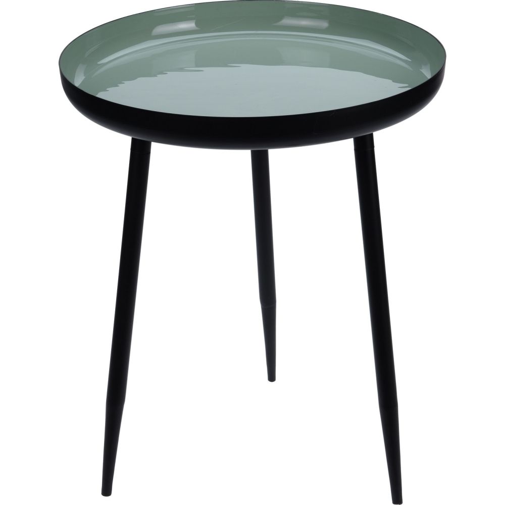 Table Round 45cm Green - Old Railway Line Garden Centre