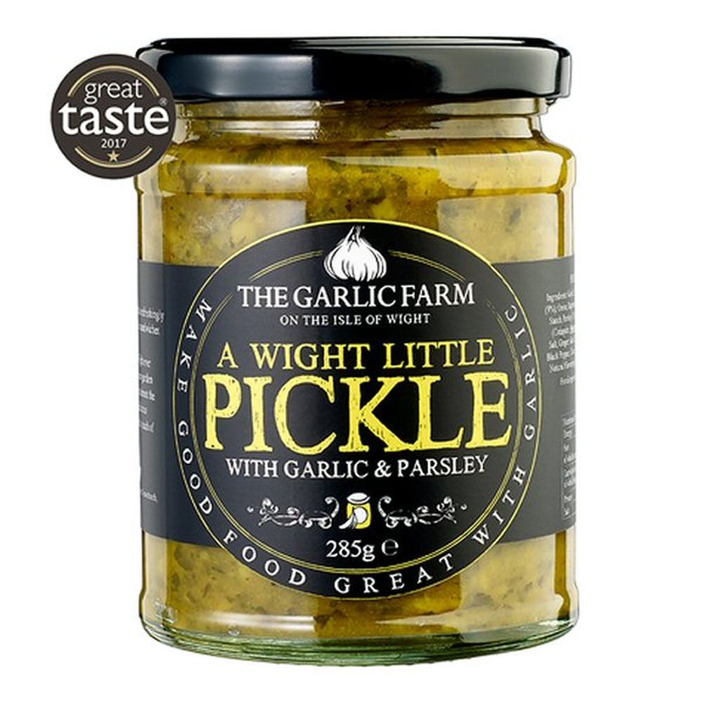 The Garlic Farm 285g A Wight Little Pickle - Old Railway Line Garden Centre