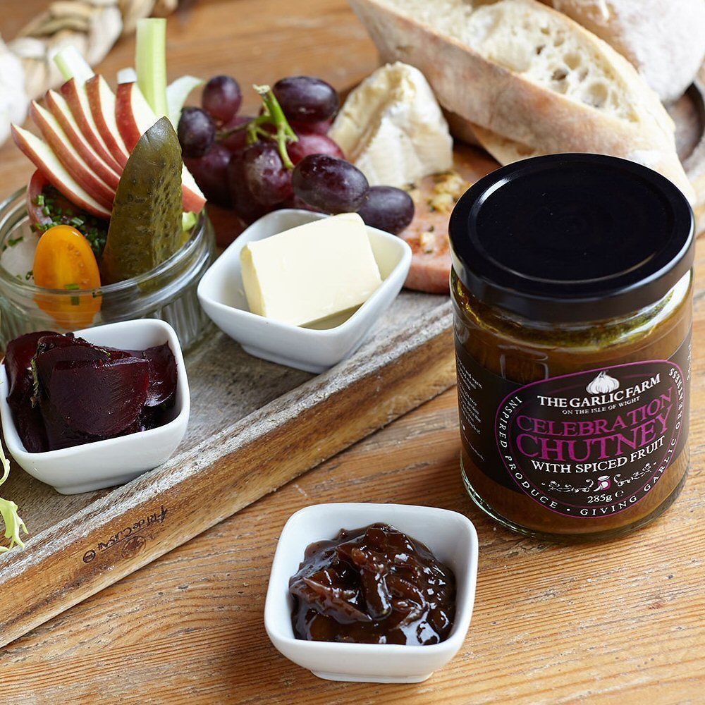 The Garlic Farm 285g Celebration Chutney - Old Railway Line Garden Centre