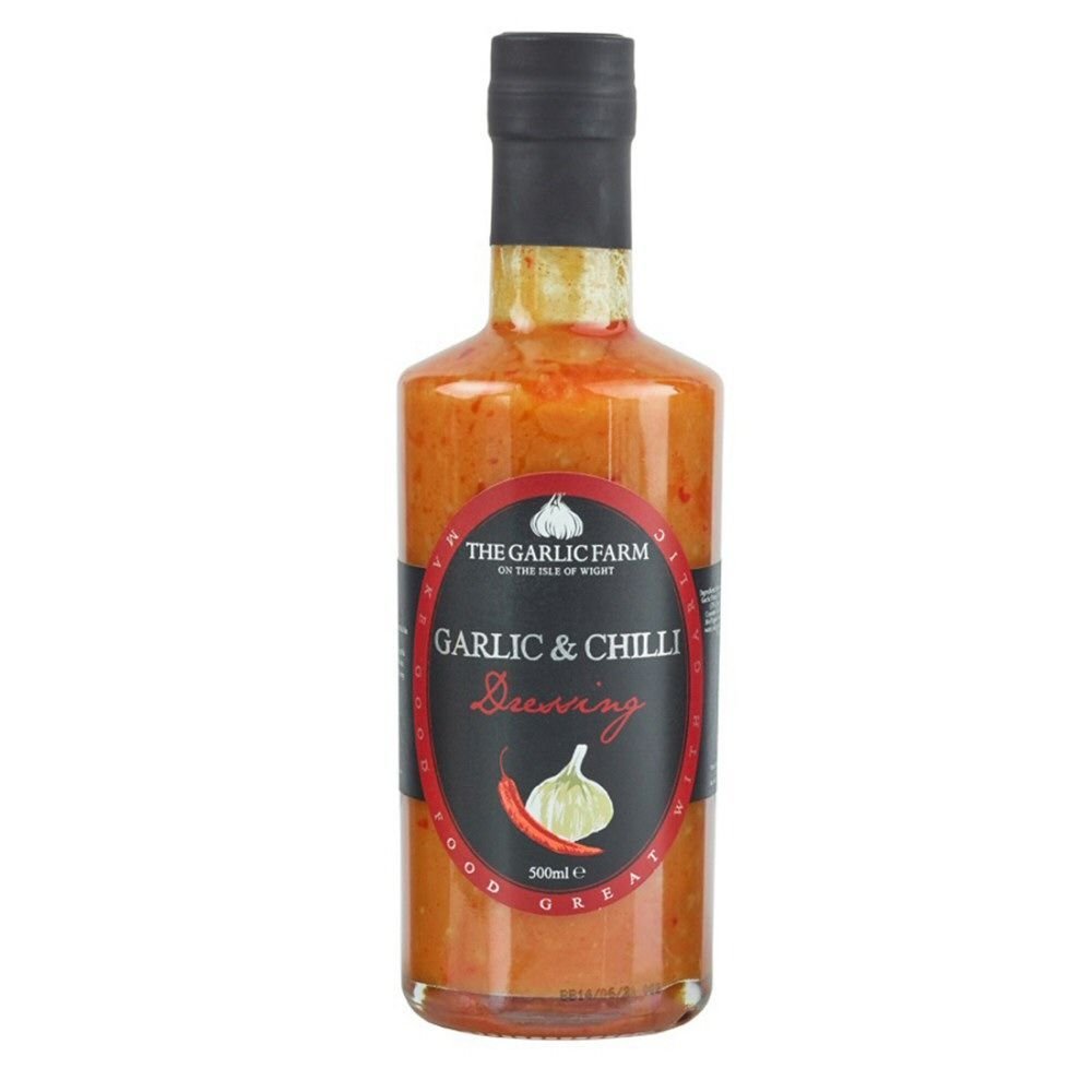 The Garlic Farm 500ml Garlic & Chilli Dressing - Old Railway Line Garden Centre