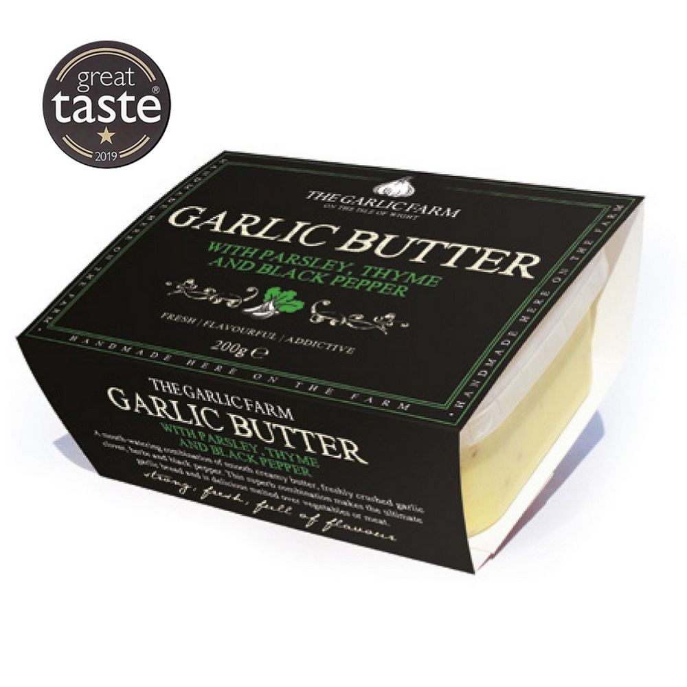 The Garlic Farm Garlic Butter 200g - Old Railway Line Garden Centre