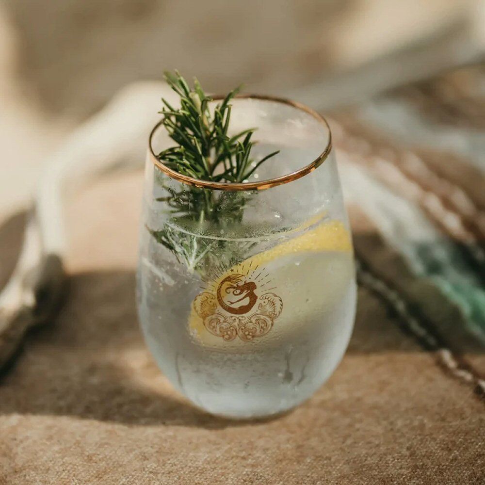 The Isle of White Distillery 70cl Mermaid Zest Gin - Old Railway Line Garden Centre