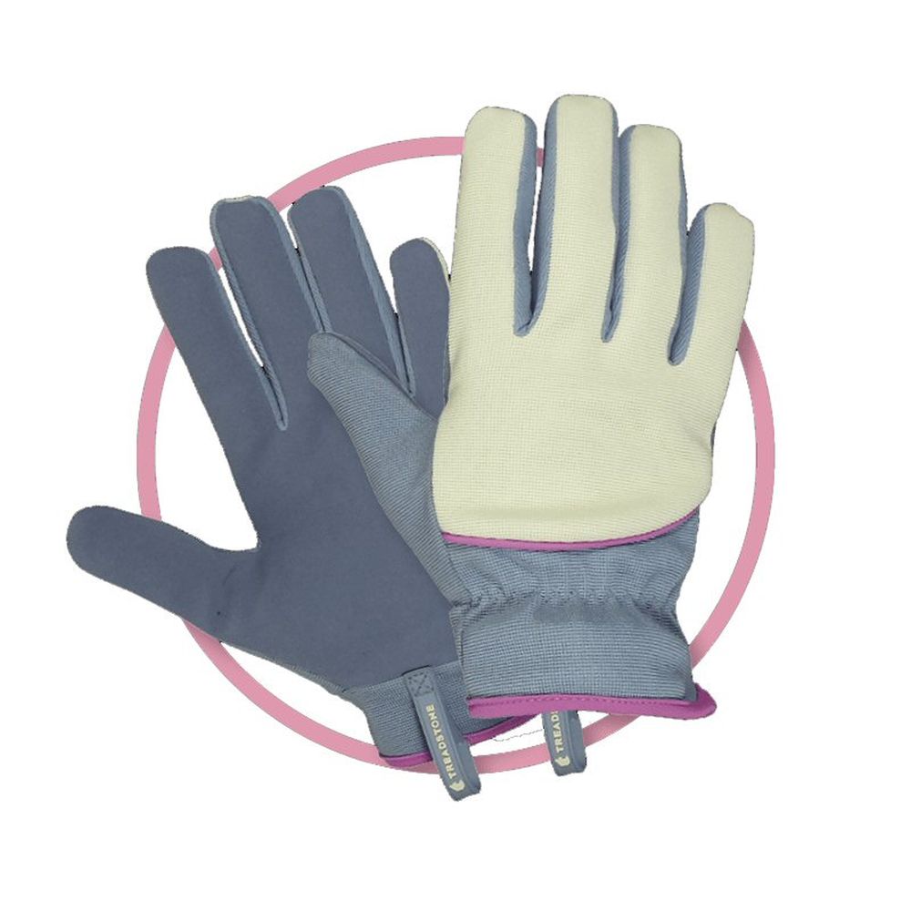 Treadstone ClipGlove Light Blue Stretch Fit Gloves - Medium - Old Railway Line Garden Centre