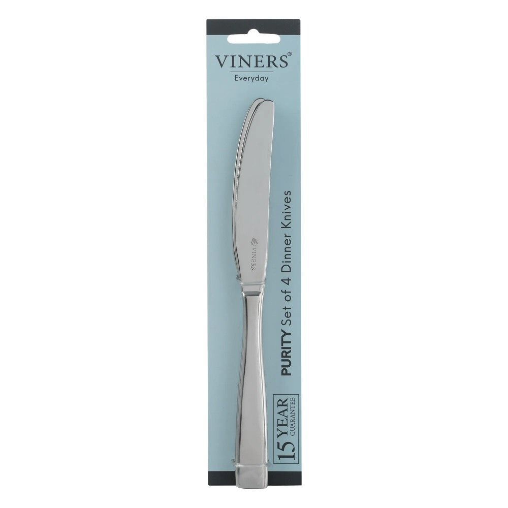 Viners Everyday Purity 18/0 Table Knives (Set of 4) - Old Railway Line Garden Centre