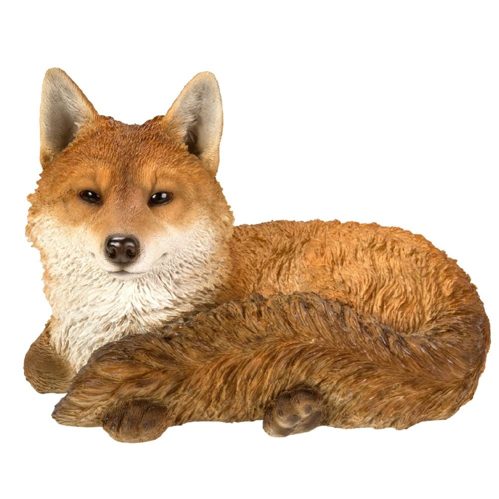 Vivid Arts 39cm Resting Fox - XRL - RFOX - D - Old Railway Line Garden Centre