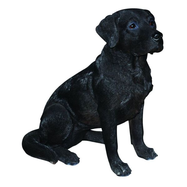 Vivid Arts 54cm Black Labrador Dog - XRL - BLAB - A - Old Railway Line Garden Centre