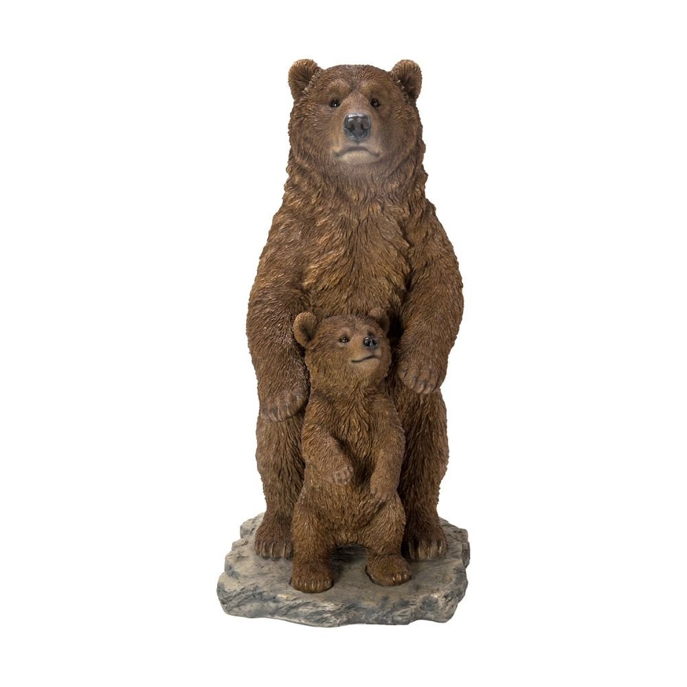 Vivid Arts Standing Mother & Baby Bear XRL - BMBS - A - Old Railway Line Garden Centre