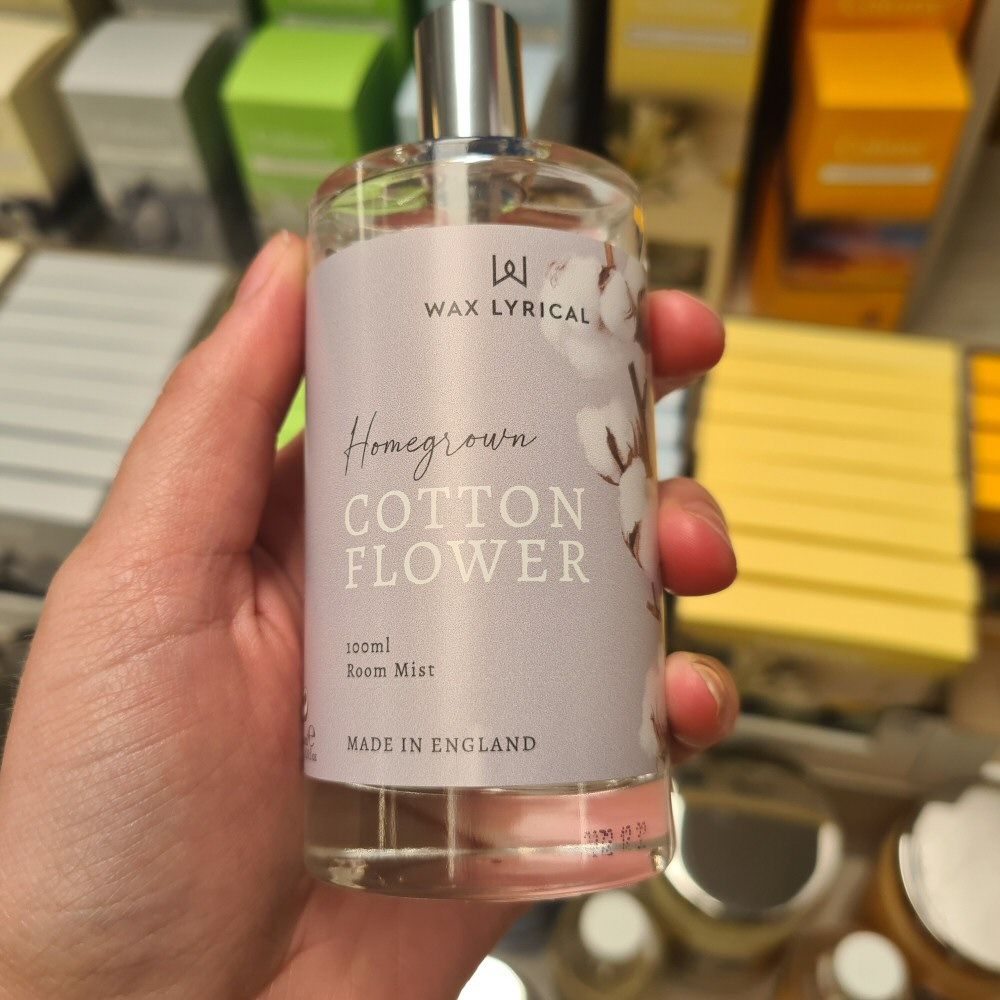 Wax Lyrical Colony 100ml Cotton Flower Room Mist - Old Railway Line Garden Centre