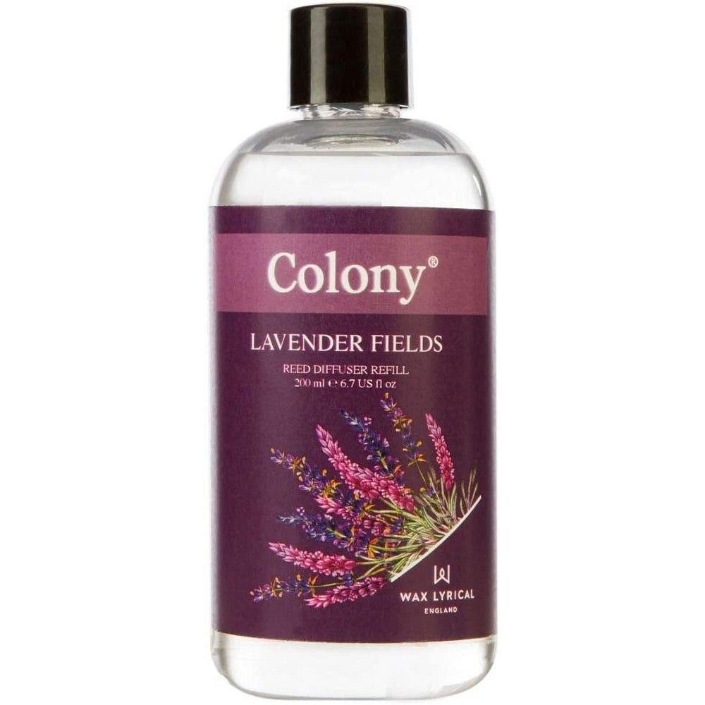 Wax Lyrical Colony 200ml Lavender Fields Diffuser Refill - Old Railway Line Garden Centre