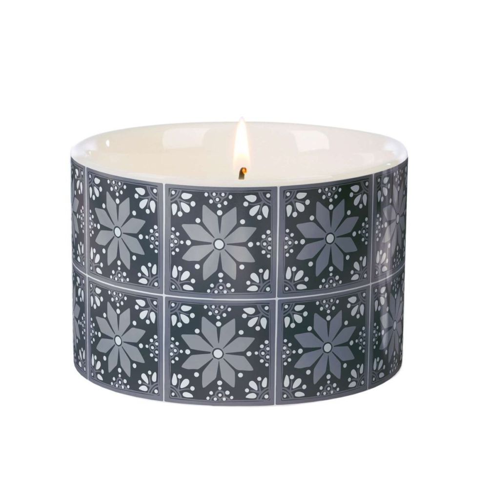 Wax Lyrical Silver Needle Tea Fragranced Medium Candle - Old Railway Line Garden Centre