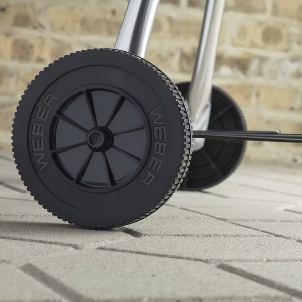 Weber 47cm Black Compact Kettle Charcoal Barbecue - 1221004 - Old Railway Line Garden Centre