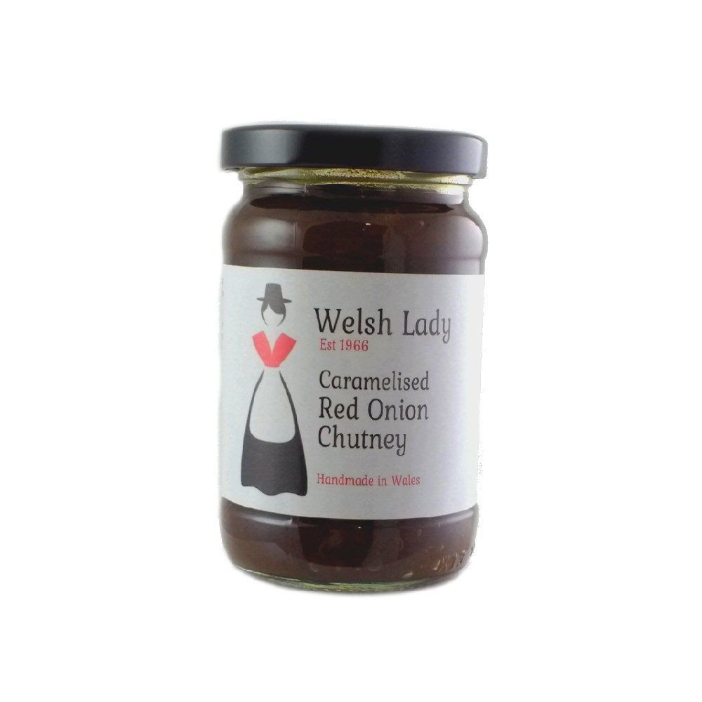 Welsh Lady 300g Caramelised Red Onion Chutney - Old Railway Line Garden Centre