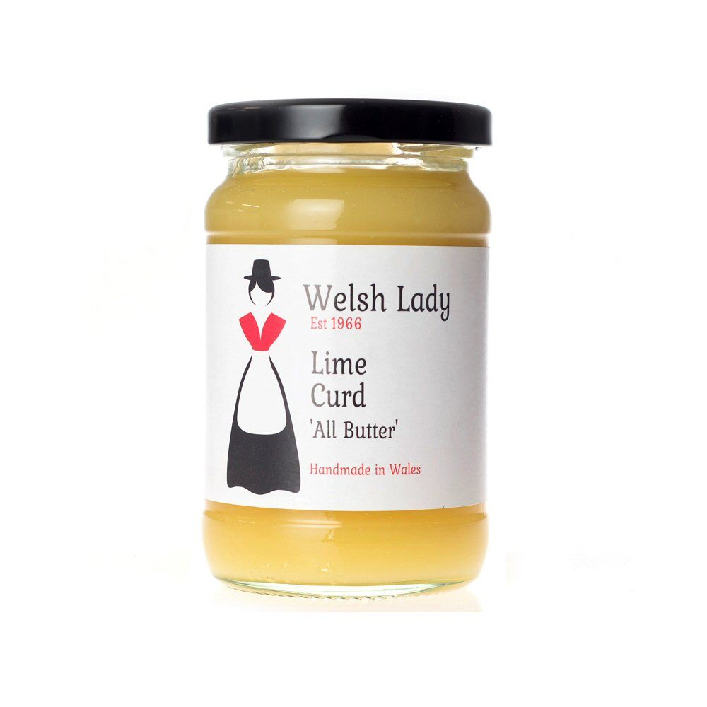 Welsh Lady 311g All Butter Lime Curd - Old Railway Line Garden Centre