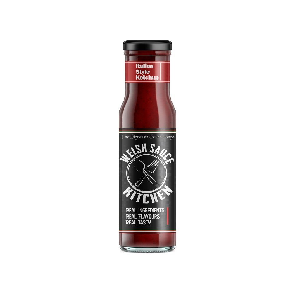 Welsh Sauce Kitchen 270g Italian Style Ketchup - Old Railway Line Garden Centre