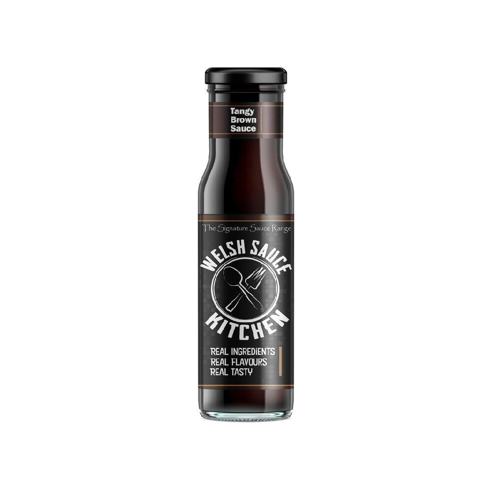 Welsh Sauce Kitchen 270g Tangy Brown Sauce - Old Railway Line Garden Centre