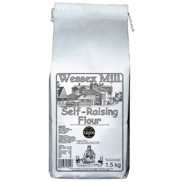 Wessex Mill 1.5kg Self - Raising Flour - Old Railway Line Garden Centre