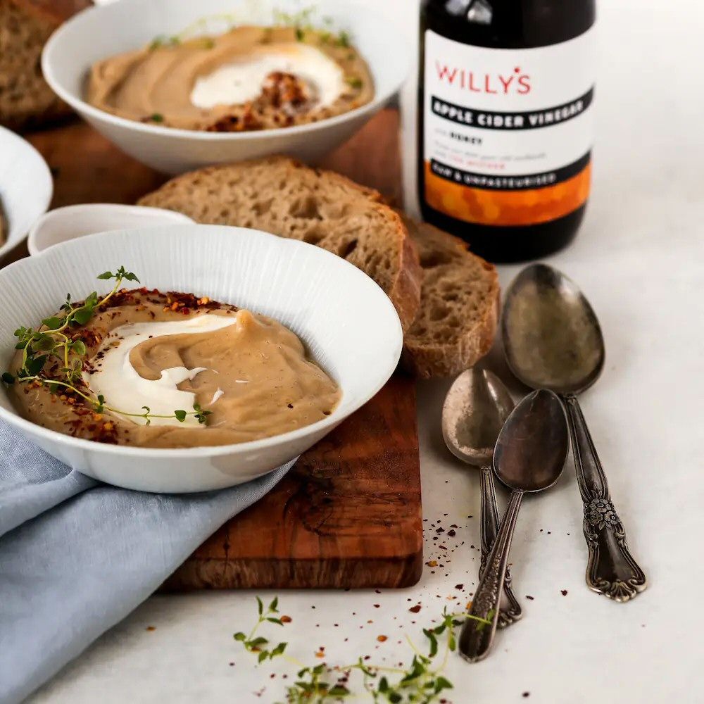 Willy's 500ml Apple Cider Vinegar With the Mother & Honey - Old Railway Line Garden Centre