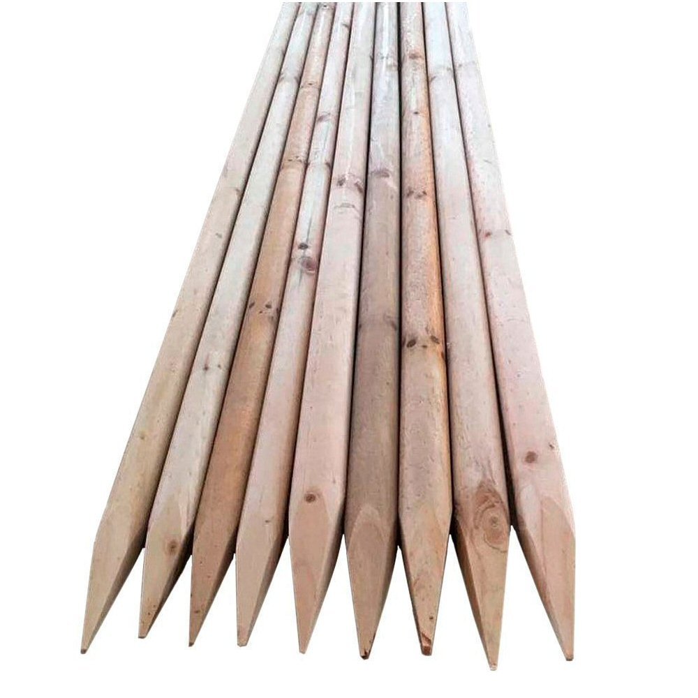 Woodlodge 2.4m Square Stake - Old Railway Line Garden Centre