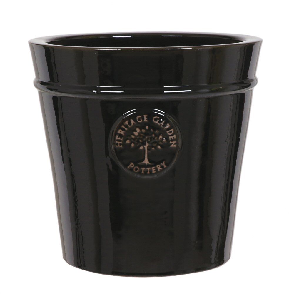 Woodlodge 38cm Matte Black Dairy Pot