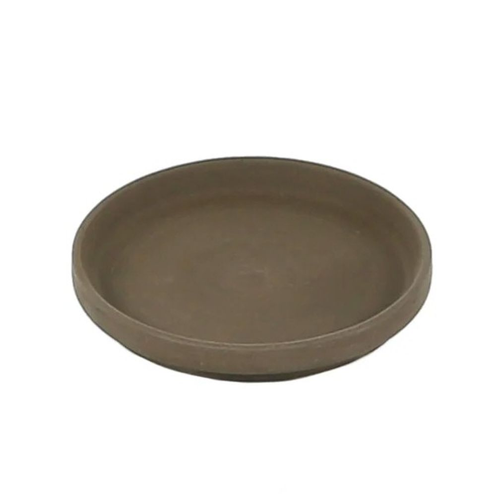 Woodlodge Chocolate Terracotta Saucers - Old Railway Line Garden Centre