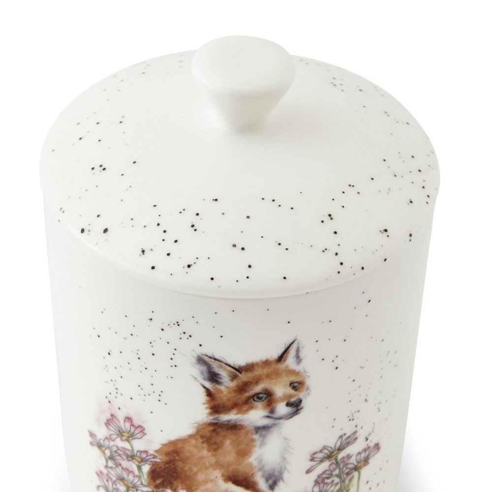 Wrendale Designs 14cm Fox Lidded Storage Jar - Old Railway Line Garden Centre