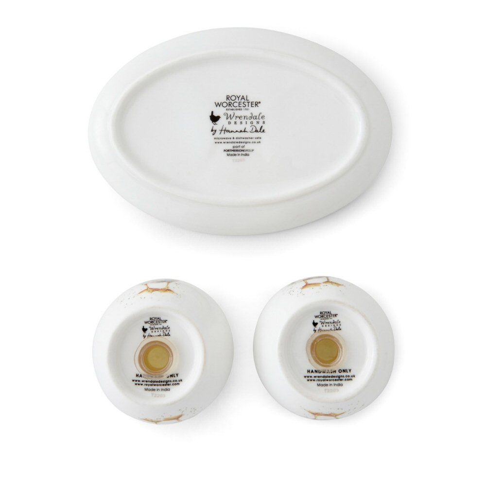 Wrendale Designs Salt & Pepper Pot Set - Old Railway Line Garden Centre