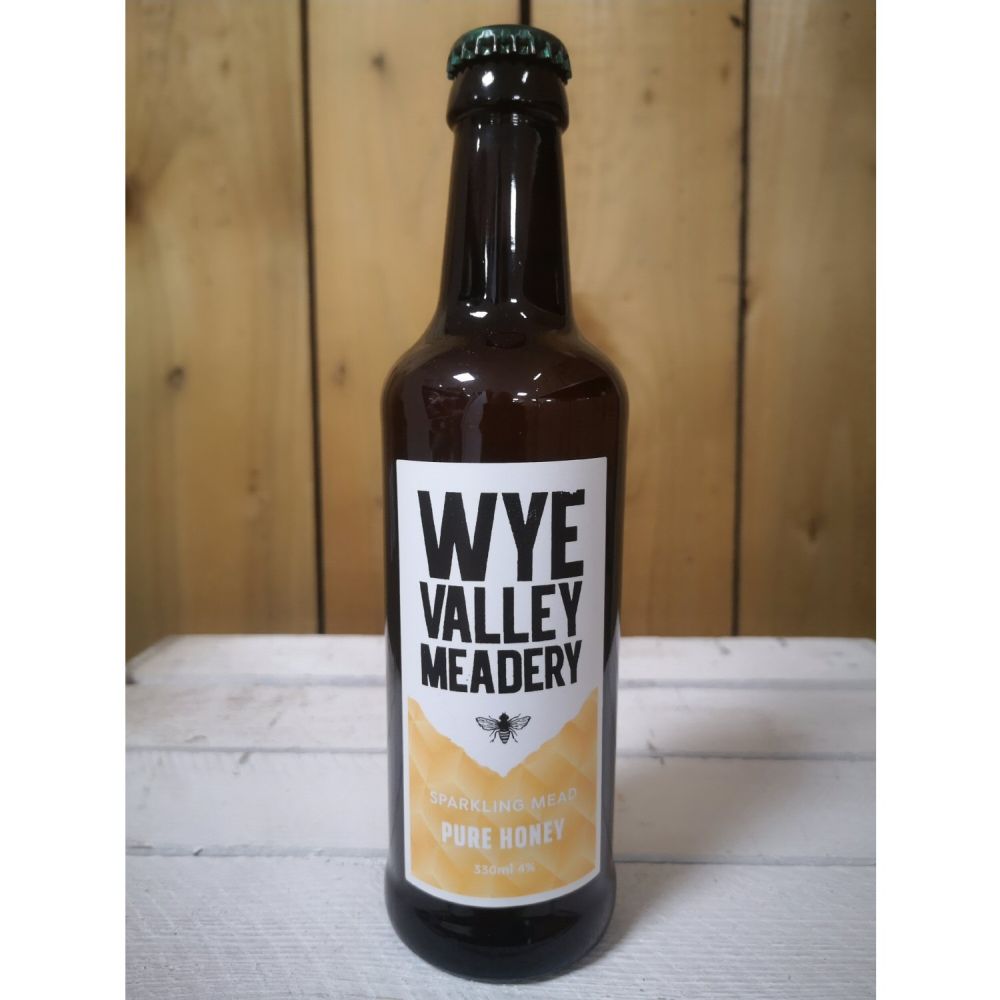 Wye Valley Meadery 330ml Pure Honey Sparkling Mead - Old Railway Line Garden Centre
