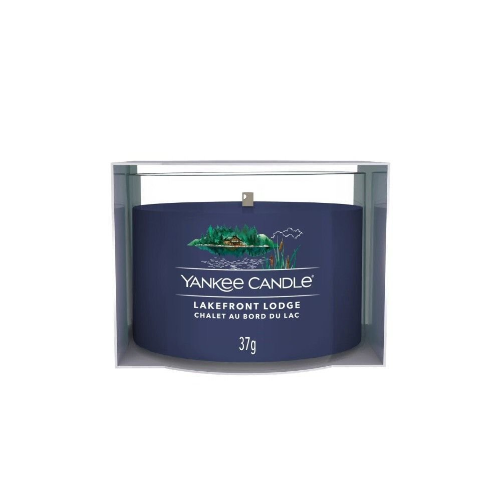 Yankee Candle 37g Lakefront Lodge Signature Votive Candle - Old Railway Line Garden Centre